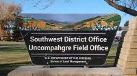 Southwest District Sign