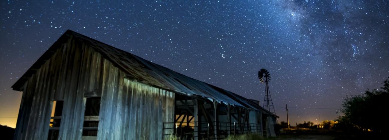 Old stable in Las Cienegas NCA