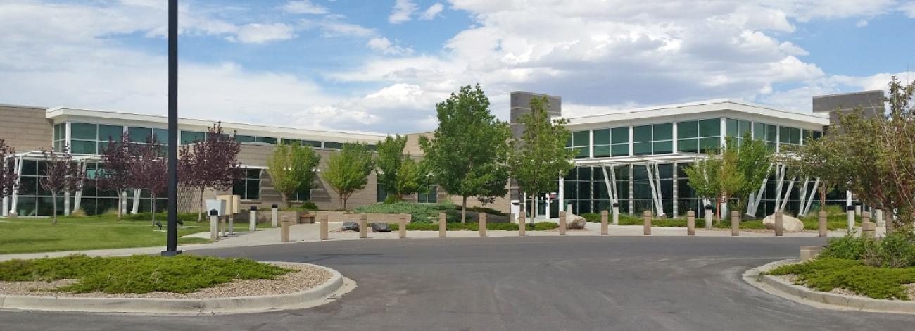 The front entrance of the Rock Springs Field Office