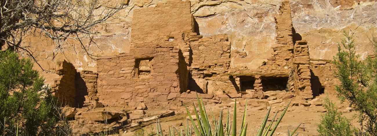 Pueblo home in Grand Guch, Utah.