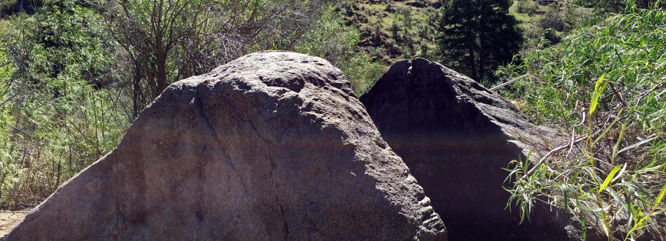 View of the Split Rock
