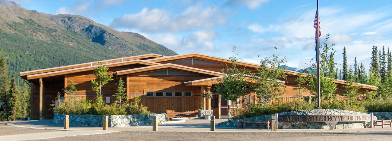 Arctic Interagency Visitor Center building