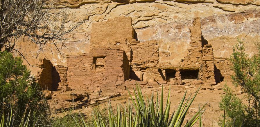 Pueblo home in Grand Guch, Utah.