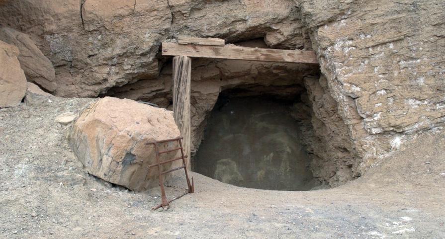 Abandoned mine in the San Rafael Swell.