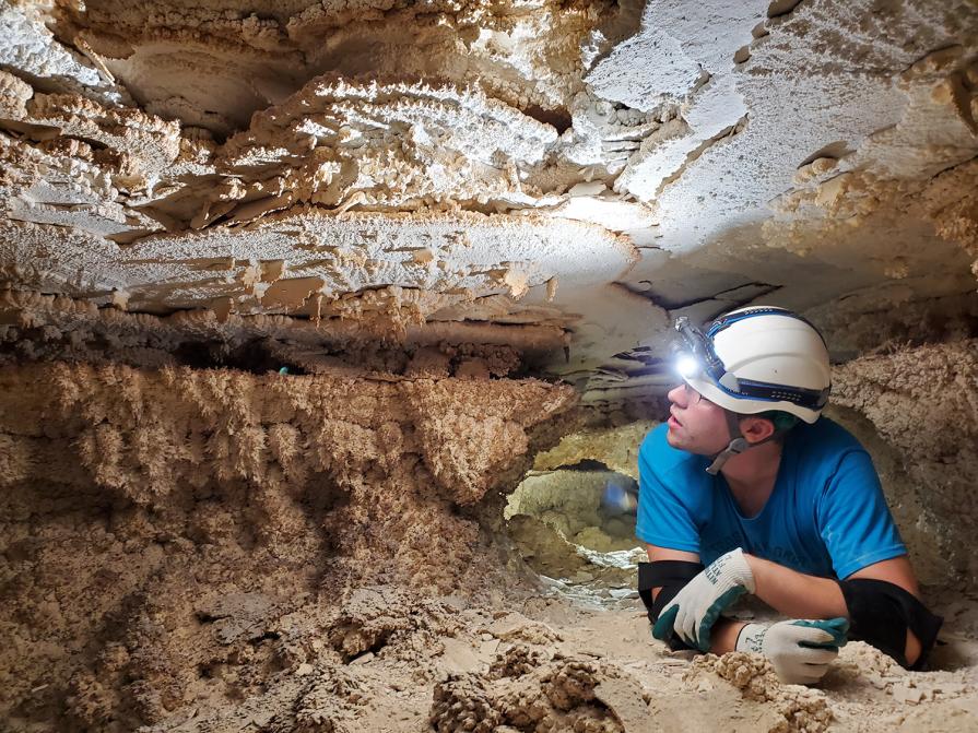 Caving in Eddy County, New Mexico.