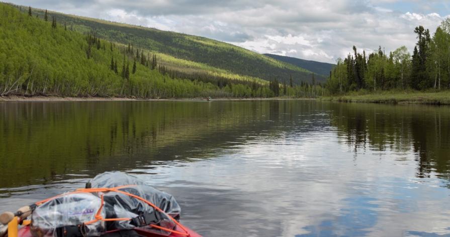 Rafters floating Birch Creek National Wild and Scenic River in the Summer. Photo by Zach Million (BLM)