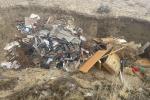 The Torreon Wash illegal dump site before reclamation.