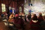 Photo of BLM Deputy Director for State Operations Karen Kelleher speaking with guest. Photo by Salah Ahmed, BLM.