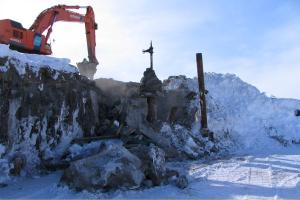 equipment at legacy well site