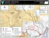 map of Green Springs Mountain Loop Trail