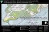Map of the trails with temporary spring trail restrictions. No motor vehicles May 1 - June 15. 