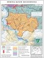 thumbnail map of the Spring Basin Wilderness Area showing trailheads, creeks, and other features
