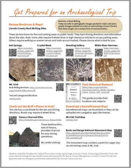 Screenshot of a document brochure showing QR codes and photos