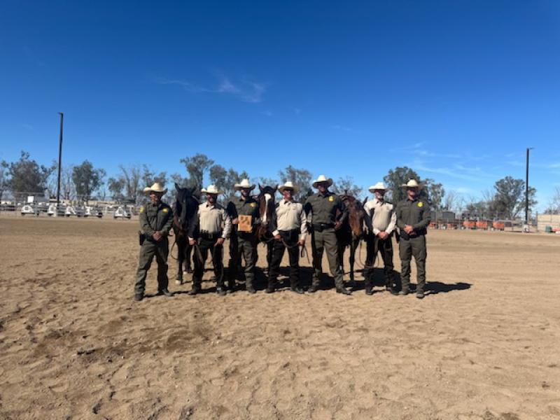 BLM Rangers, National Horse Patrol Program run by U.S. Customs and Border Protection
